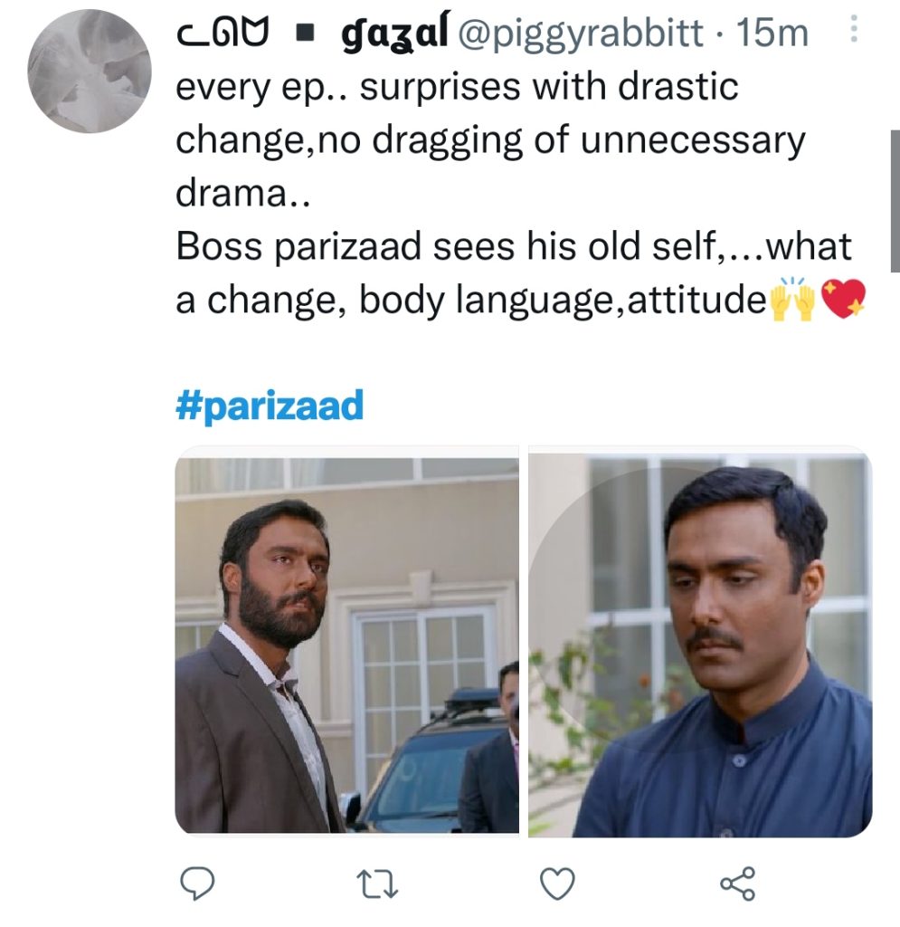 Parizaad Episode 17 Gets Mind Blowing Response From Public