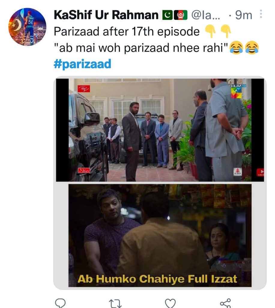 Parizaad Episode 17 Gets Mind Blowing Response From Public