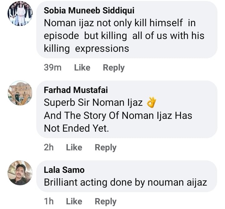 Netizens Praise Noman Ijaz's Fascinating Performance In Parizaad