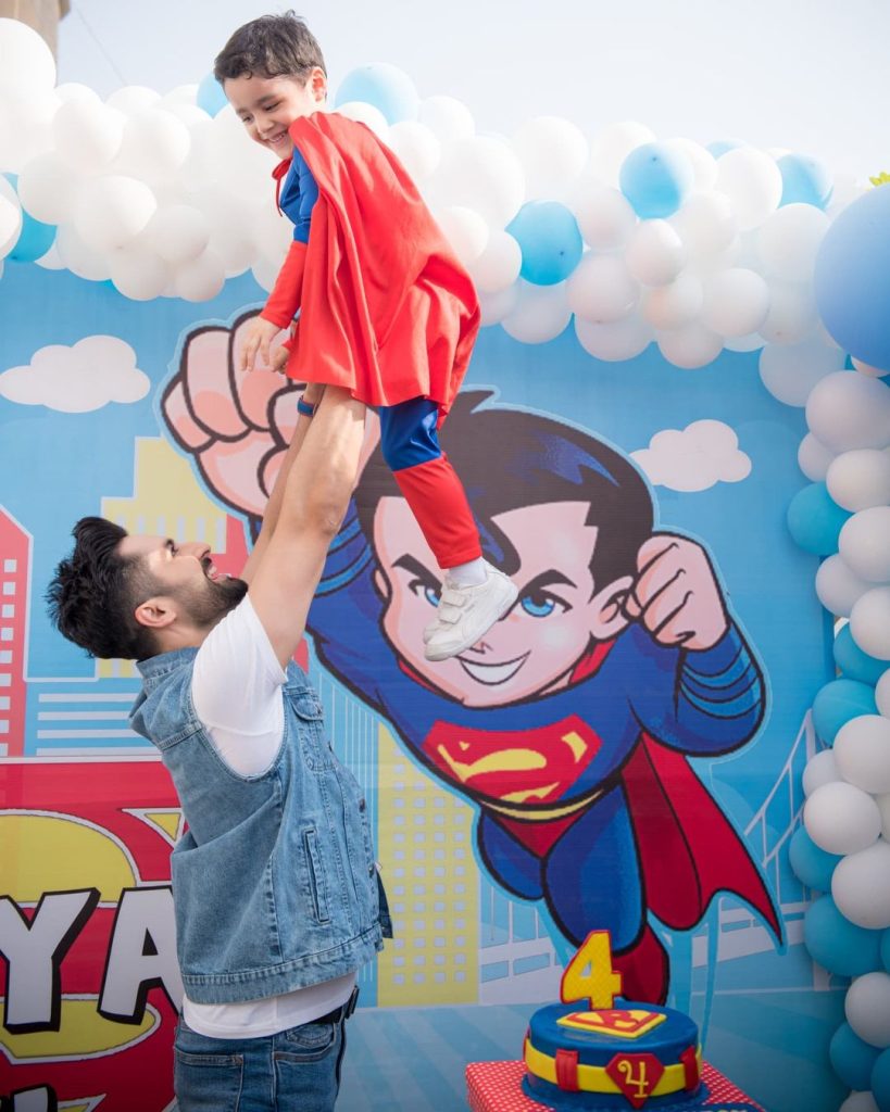 Ayeza Khan's Son Rayan Taimoor's Birthday Celebrations