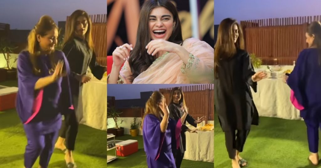 Sadaf Kanwal Shakes Leg With Mother-in-Law Safina Behroz