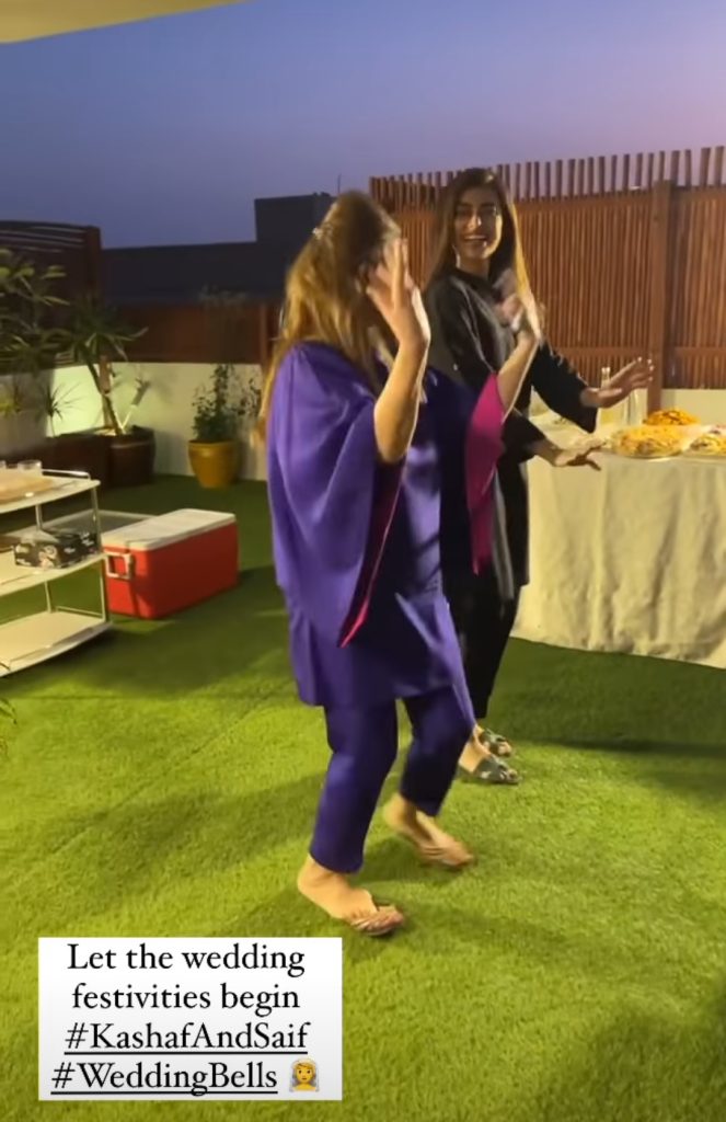 Sadaf Kanwal Shakes Leg With Mother-in-Law Safina Behroz