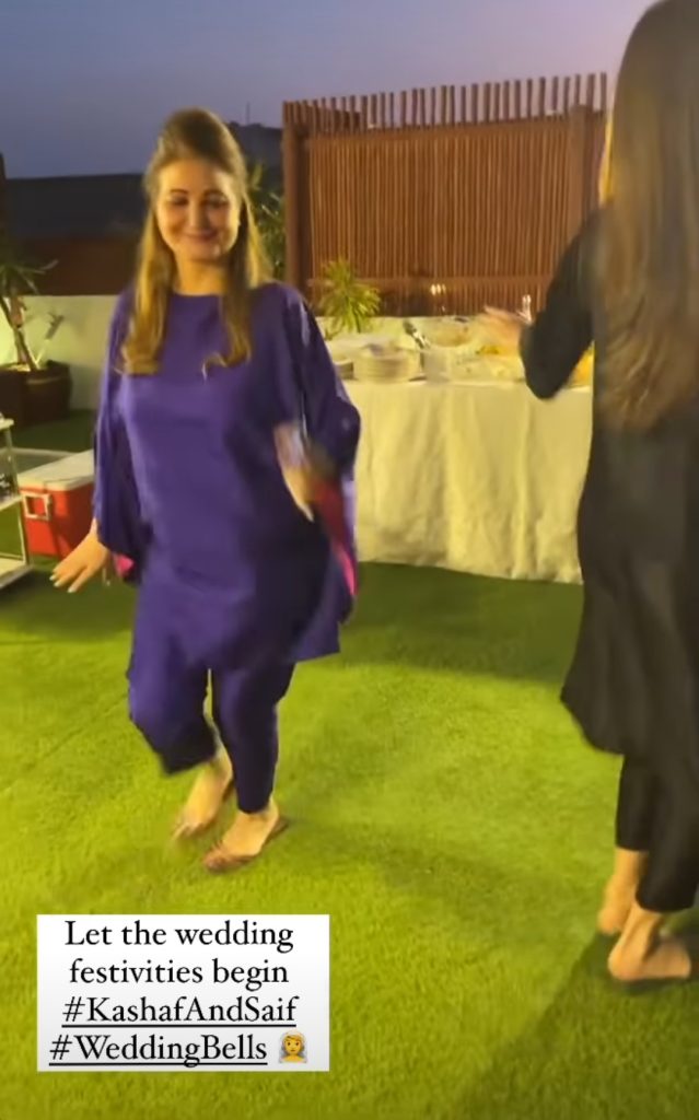 Sadaf Kanwal Shakes Leg With Mother-in-Law Safina Behroz