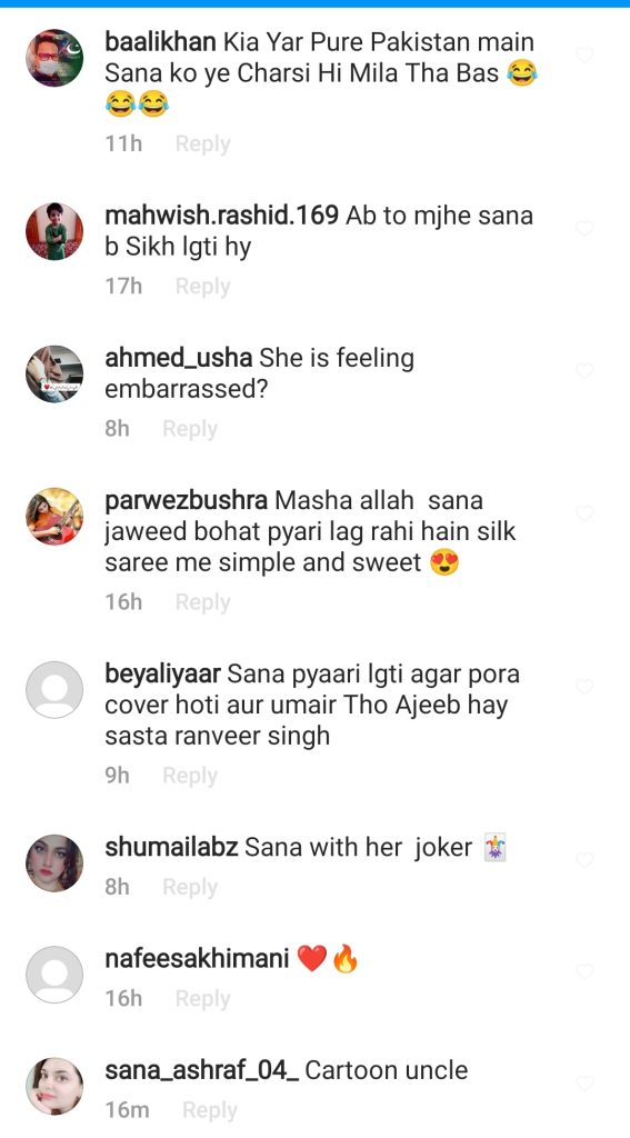 Netizens' Rude Comments On Sana Javed & Umair Jaswal As Couple