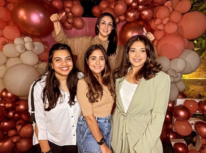 Glimpses From Sanam Jung's Daughter's Pink-Themed Birthday Party