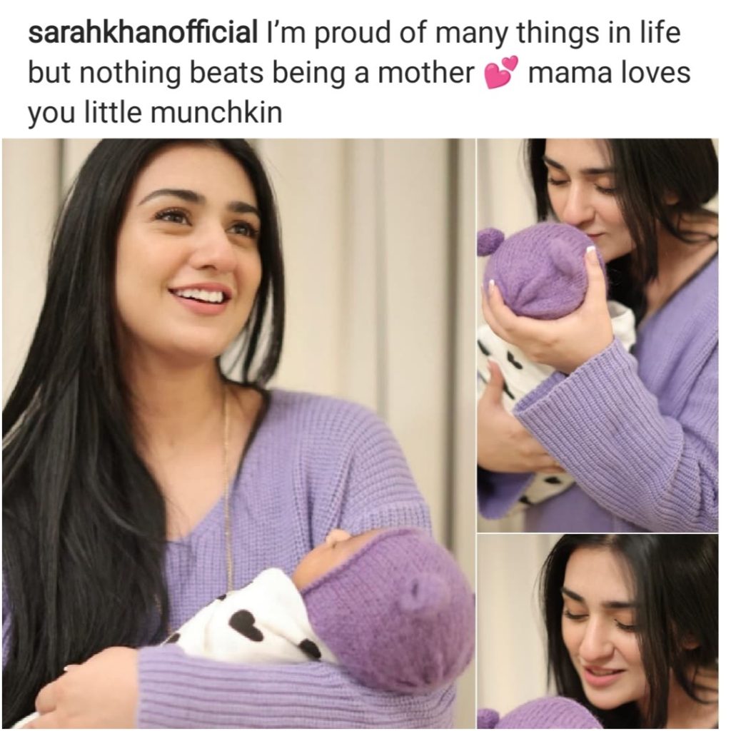 Sarah Khan's Thoughts On Motherhood