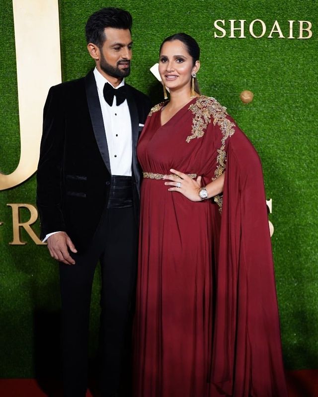 Celebrities Spotted At Shoaib Malik And Sania Mirza's Fragrance Launch By J.