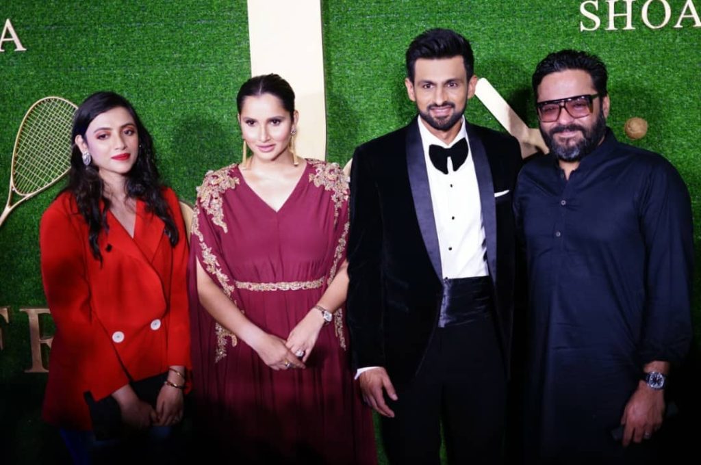 Celebrities Spotted At Shoaib Malik And Sania Mirza's Fragrance Launch By J.