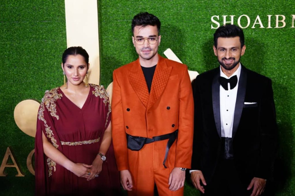 Celebrities Spotted At Shoaib Malik And Sania Mirza's Fragrance Launch By J.