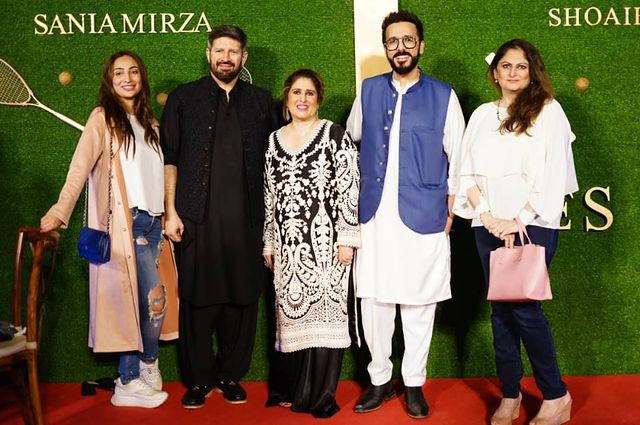 Celebrities Spotted At Shoaib Malik And Sania Mirza's Fragrance Launch By J.