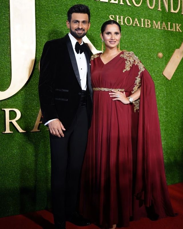 Celebrities Spotted At Shoaib Malik And Sania Mirza's Fragrance Launch By J.