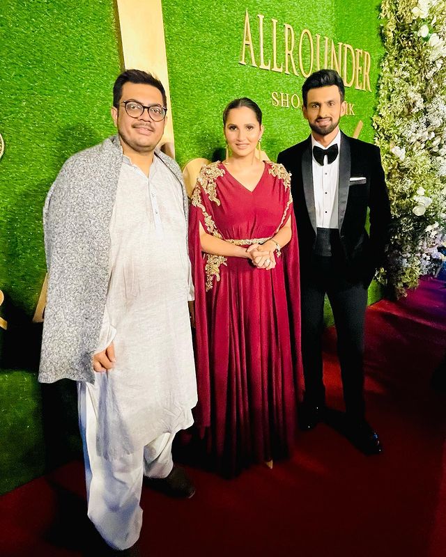 Celebrities Spotted At Shoaib Malik And Sania Mirza's Fragrance Launch By J.