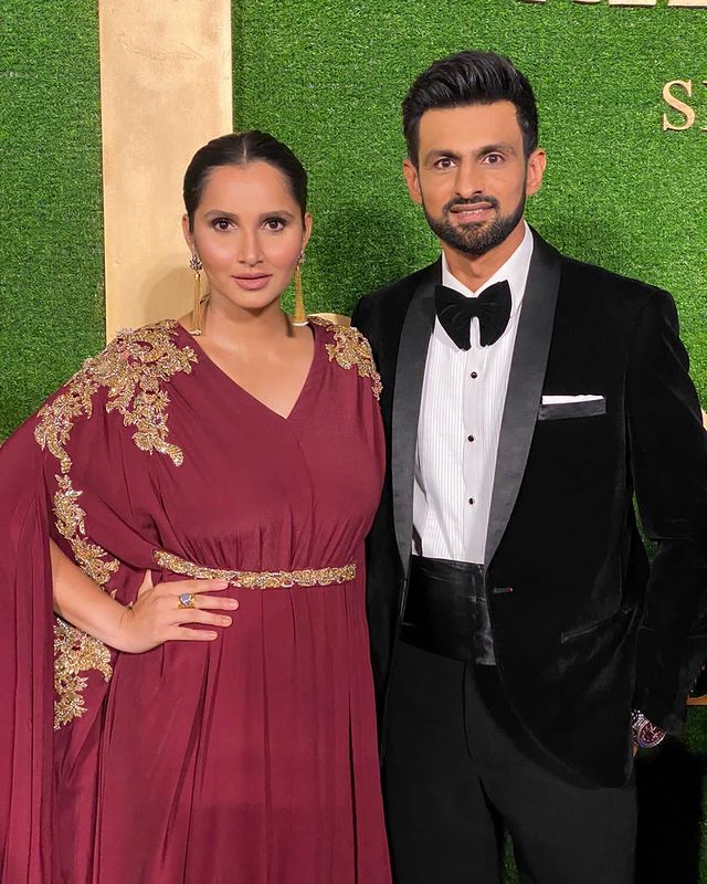 Celebrities Spotted At Shoaib Malik And Sania Mirza's Fragrance Launch By J.