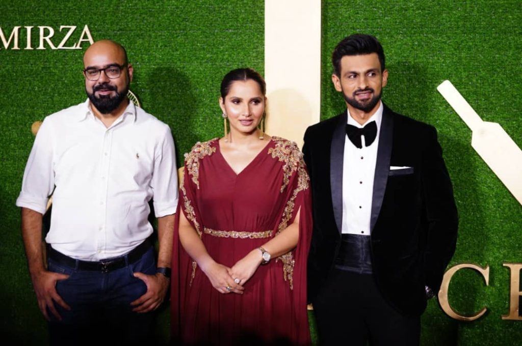 Celebrities Spotted At Shoaib Malik And Sania Mirza's Fragrance Launch By J.