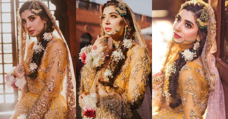 Urwa Hocane Looks Breathtaking In Gorgeous Mehndi Attire