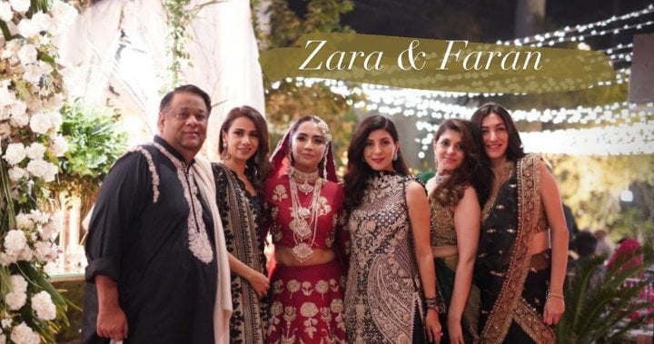 Zara Tareen And Faran Tahir's Wedding Pictures