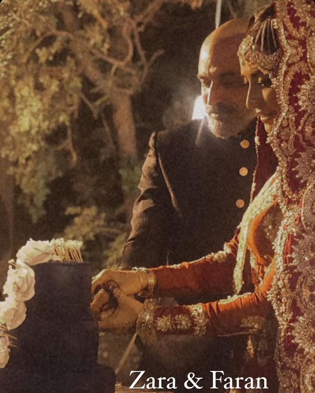 Zara Tareen And Faran Tahir's Wedding Pictures