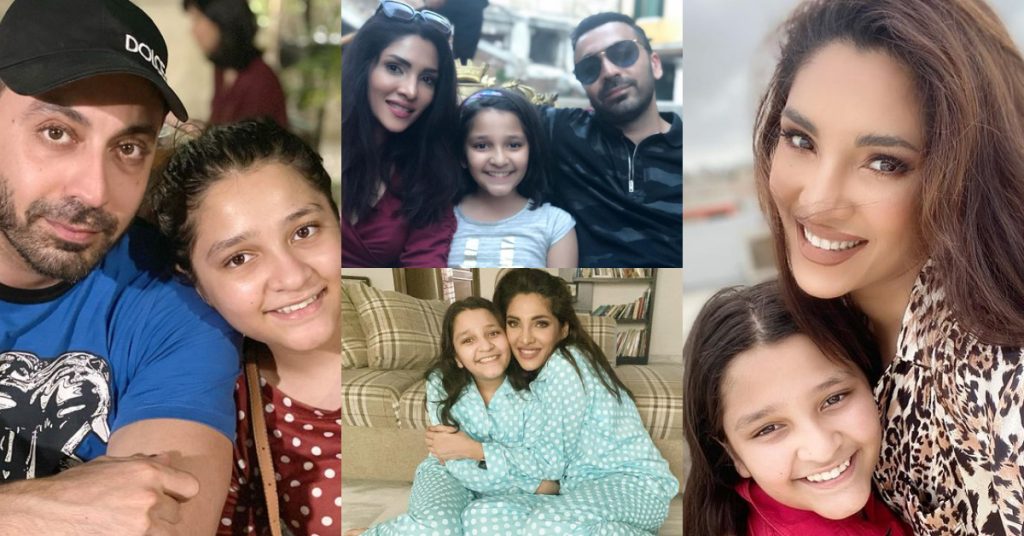 Zhalay Sarhadi Shared Adorable Pictures On Her Daughter's Birthday