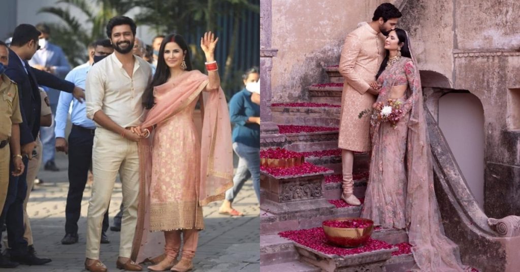 Katrina Kaif and Vicky Kaushal Post Wedding Pictures