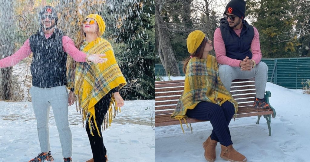 Hassan Ali & Wife Treat Fans with Beautiful Pictures from Murree