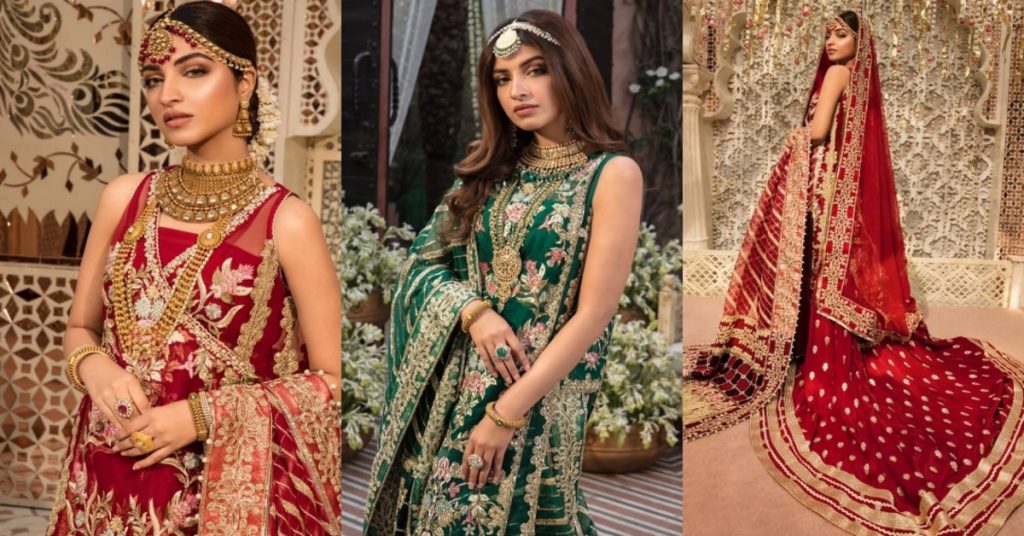 Kinza Hashmi Looks Gorgeous In Latest Bridal Shoot