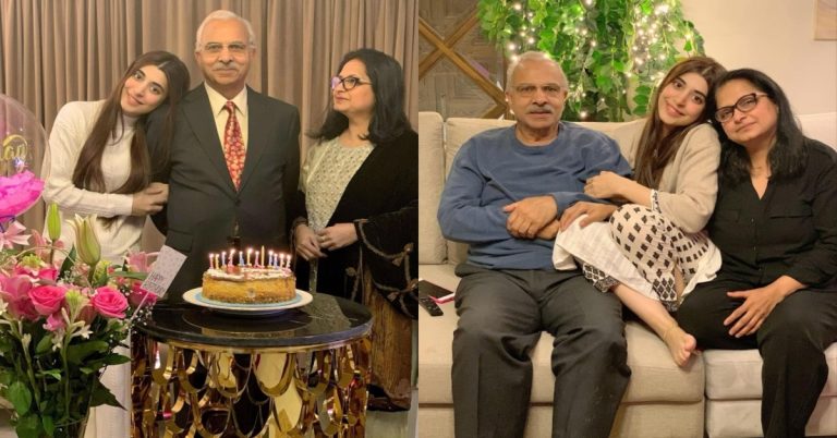 Urwa Hocane Beautiful Pictures With Her Parents