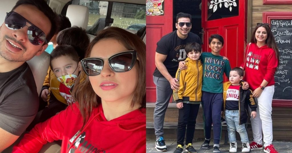 Fatima Effendi & Kanwar Arsalan Spent Fun-filled Sunday With Kids