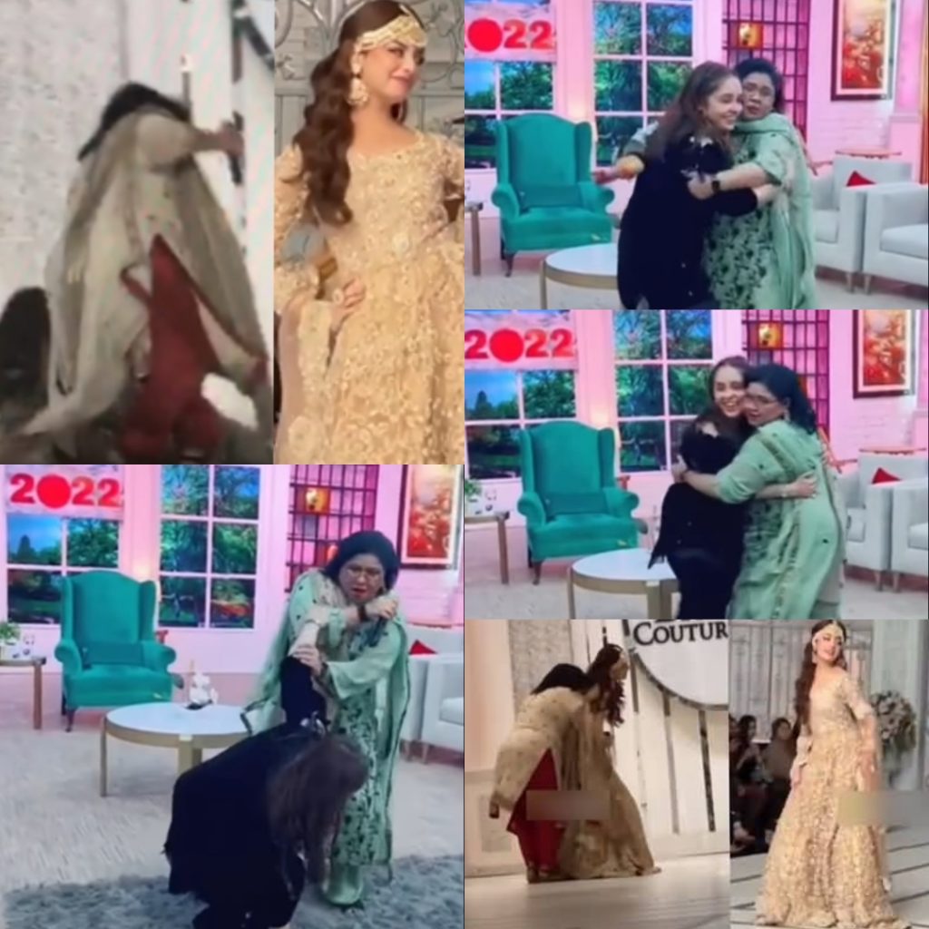 Juggan Kazim Mimicks Alizeh Shah’s Ramp Fall