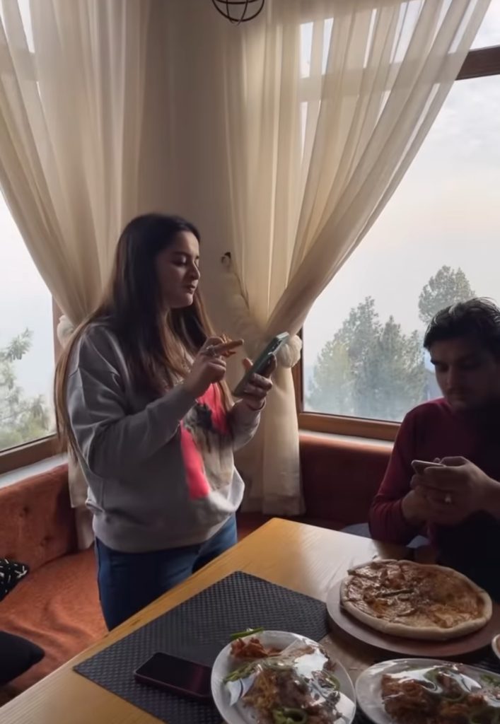 Aiman Khan & Muneeb Butt Family Trip To Murree