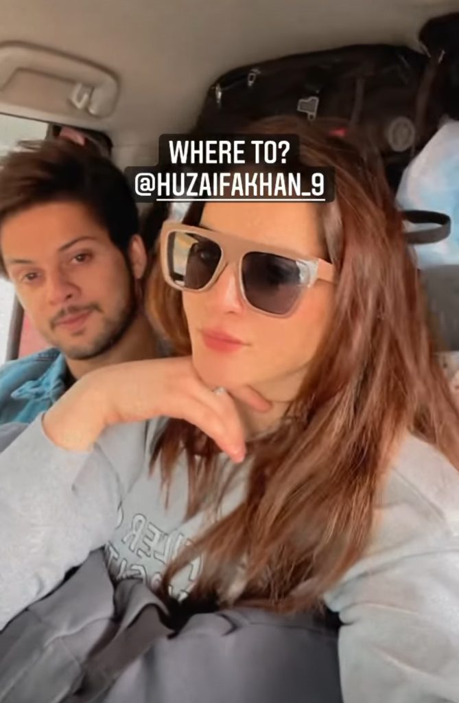 Aiman Khan & Muneeb Butt Family Trip To Murree