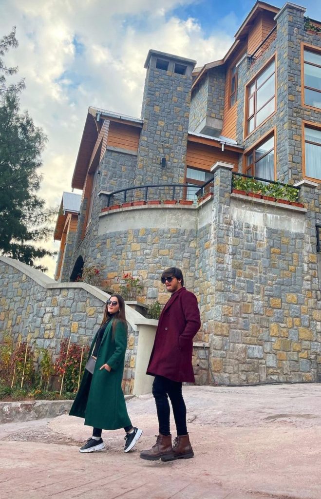 Aiman Khan & Muneeb Butt New Pictures from Vacations