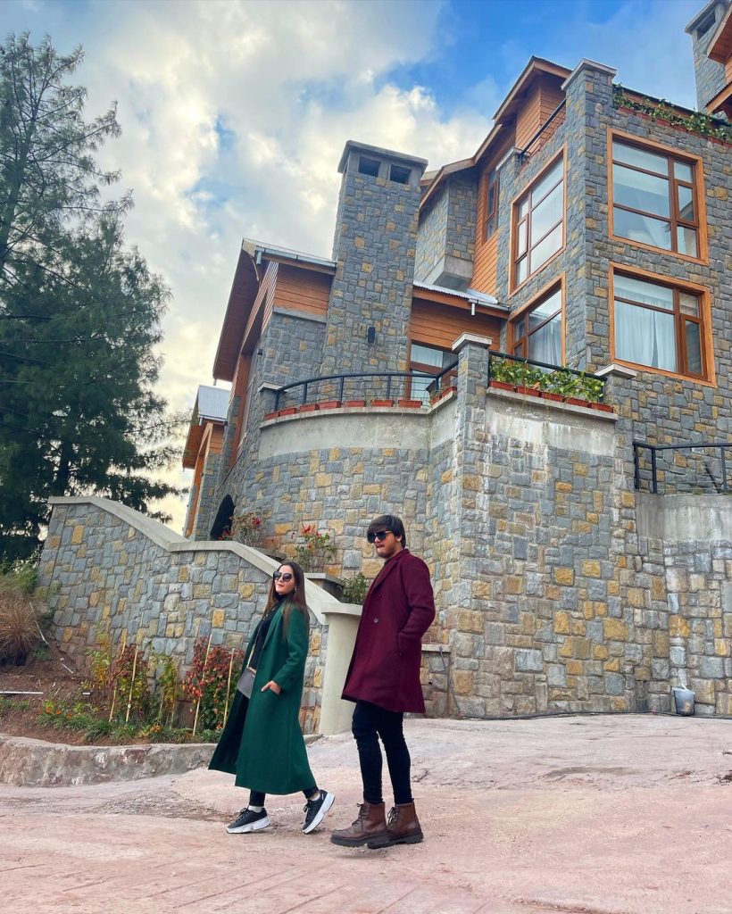 Aiman Khan & Muneeb Butt New Pictures from Vacations