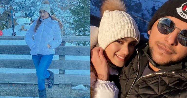 Alyzeh Gabol Vacationing In Switzerland With Husband