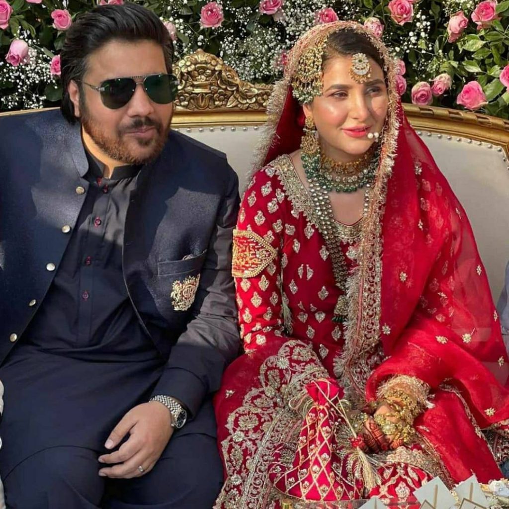 Famous Model & Actress Areeba Habib Nikkah Pictures