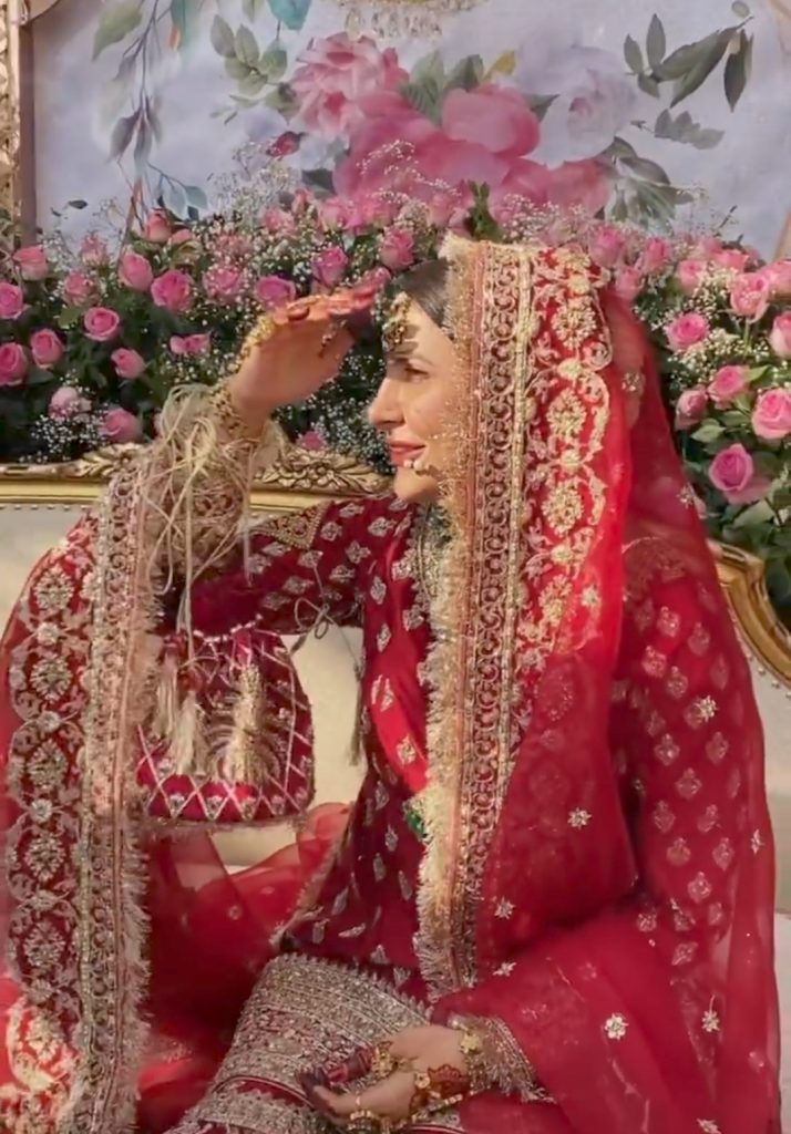 Famous Model & Actress Areeba Habib Nikkah Pictures