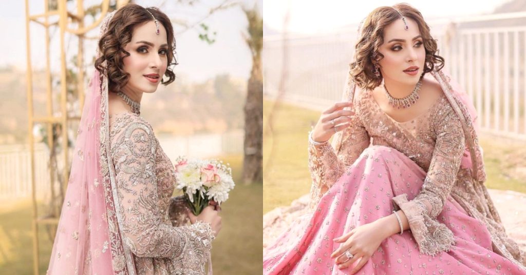 Nimra Khan Flaunts Elegance In Her Latest Bridal Shoot