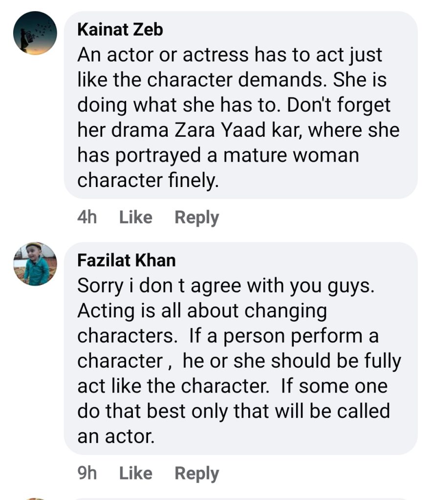 Netizens feel that Yumna Zaidi is playing the same childish roles