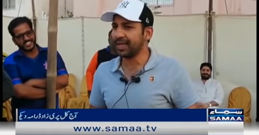 Cricketer Sarfaraz Ahmed, a Fan of Parizaad