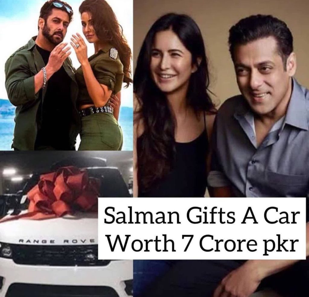 salman khan give special gift to katrina kaif actress says first time he  gifted something to me - Entertainment News India सलमान खान ने सबके सामने  कटरीना कैफ को दिया खास गिफ्ट,