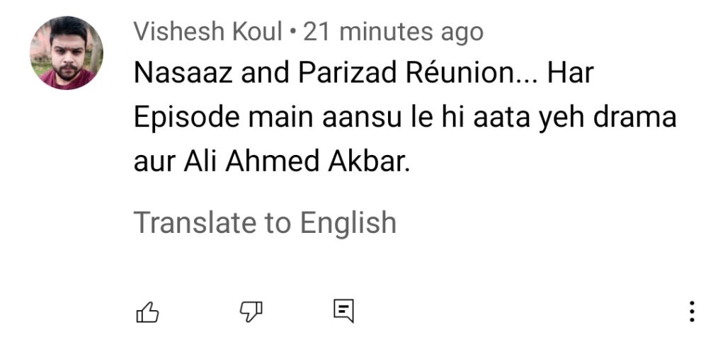 Indian Viewers Show Their Love for Parizaad