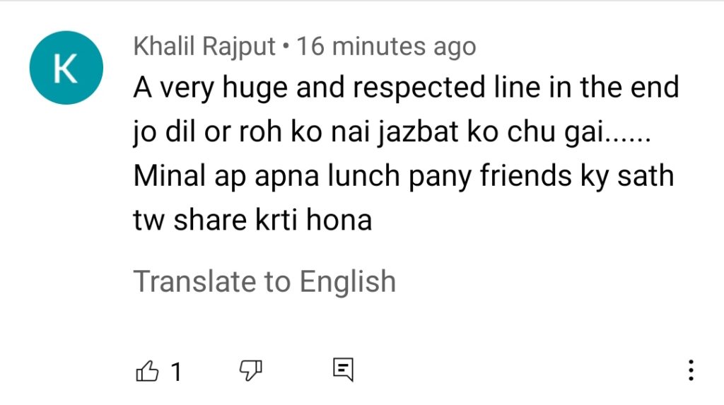 Neeli Zinda Hai Last Episode Public Reaction