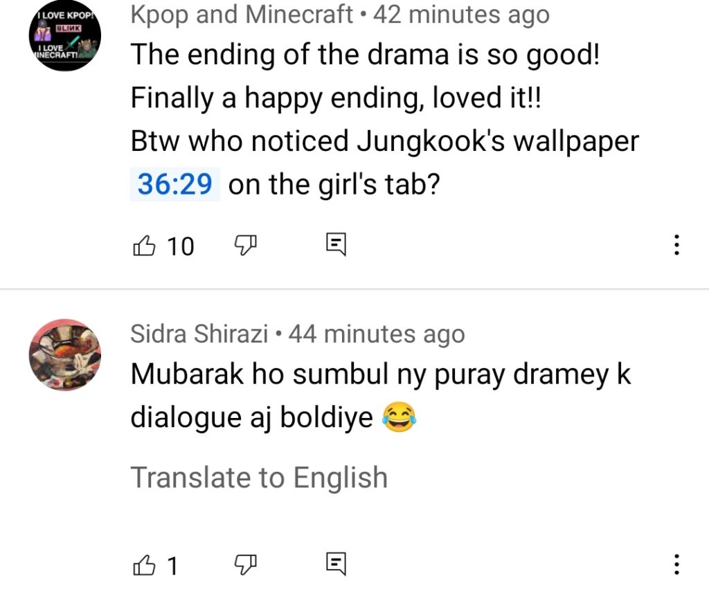 Neeli Zinda Hai Last Episode Public Reaction