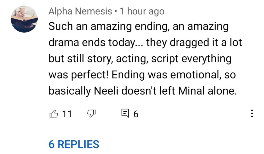 Neeli Zinda Hai Last Episode Public Reaction