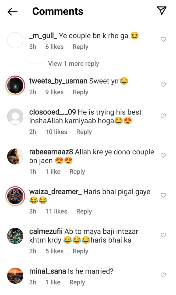 Funny Public Reaction on Haris Rauf Watching Maya Ali's Drama
