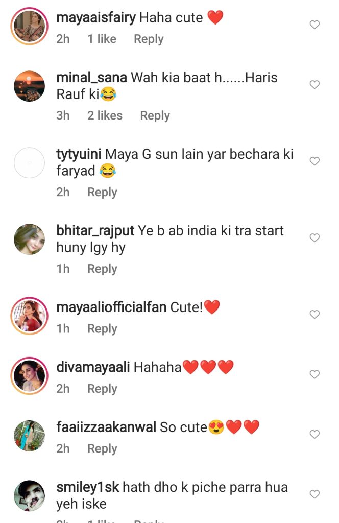 Funny Public Reaction on Haris Rauf Watching Maya Ali's Drama