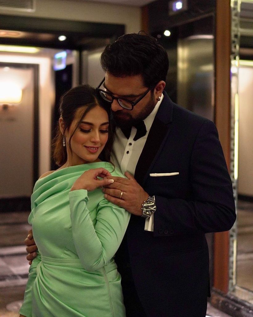 Iqra Aziz Pens Down A Cutest Anniversary Wish For Yasir Hussain