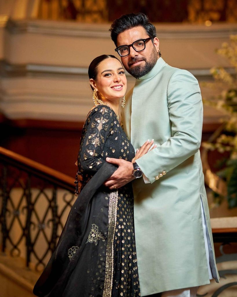 First Look Of Iqra Aziz And Yasir Hussain's Son