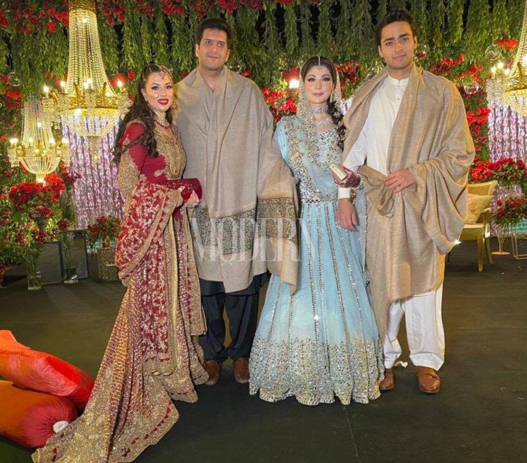 Lollywood Maryam Nawaz Gorgeous Looks From Junaid Safdar’s Wedding Theviral...