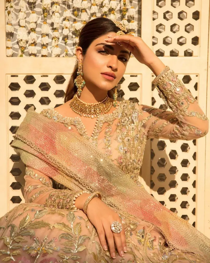 Kinza Hashmi Gorgeous Bridal Look For Saira Shakira