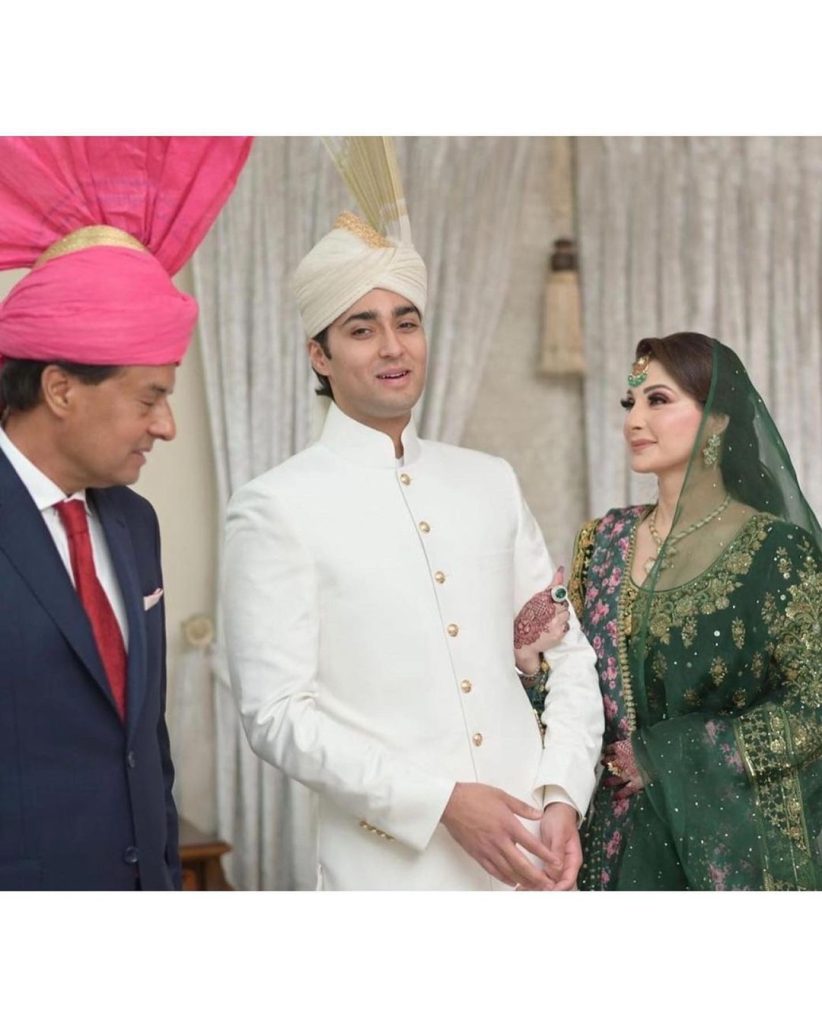 Maryam Nawaz Gorgeous Looks From Junaid Safdar's Wedding